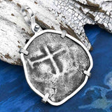 1679 Consolacion Shipwreck Pirate Era 8 Reale Cob Piece of 8 Sterling Silver Pendant