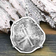 1676 Consolacion Shipwreck Pirate Era 8 Reale Cob Piece of 8 Sterling Silver Pendant