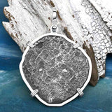 Mel Fisher's Atocha 8 Reale Cob Shipwreck Coin Piece of 8 Sterling Silver Pendant