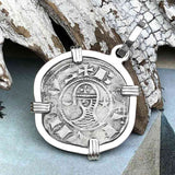 Templar Knights Era Antioch Crusader Medieval Silver Denier Helmet Head Coin of the Crusades Sterling Silver Pendant