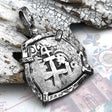 Pirate Era 1753 Spanish 4 Reale "Piece of Eight" Sterling Silver TORTUGA COLLECTION Pendant 
