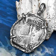 Concepcion Shipwreck Spanish 8 Reale Silver Piece of Eight Sterling Silver TORTUGA COLLECTION Pendant