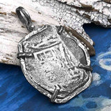 Concepcion Shipwreck Spanish 8 Reale Silver Piece of Eight Sterling Silver TORTUGA COLLECTION Pendant