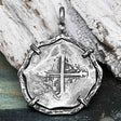 Concepcion Shipwreck Spanish 8 Reale Silver Piece of Eight Sterling Silver TORTUGA COLLECTION Pendant
