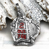 1768 Pirate Era Spanish 2 Reale Piece of 8 Sterling Silver TORTUGA COLLECTION Pendant
