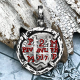 1737 Pirate Era Spanish 2 Reale Piece of 8 Sterling Silver TORTUGA COLLECTION Pendant