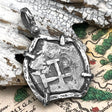 Pirate Era 1753 Spanish 4 Reale Piece of 8 Sterling Silver TORTUGA COLLECTION Pendant