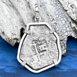 Joanna Shipwreck 4 Reale Cob "Piece of 8" Coin Sterling Silver Pendant