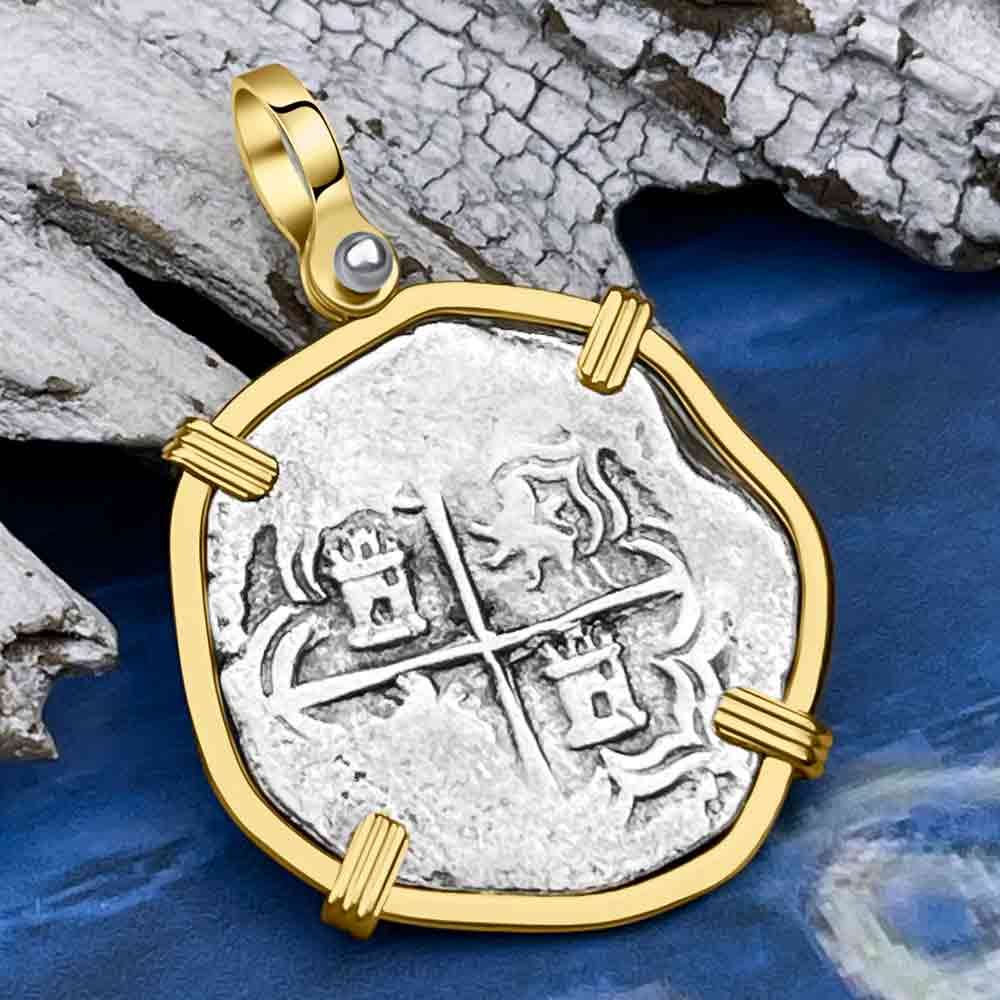 Atocha 1622 -Mel Fisher's Legendary Shipwreck Coin in Stunning