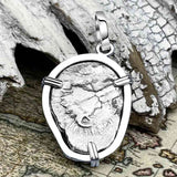 ycian Dynasts Triskeles Silver 1/3 Stater Circa 380 BC Coin Sterling Silver Pendant