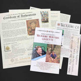 Detailed multi-page certificate of authenticity that comes with each of our treasure coin jewelry pendants researched and written by Robert Lewis Knecht - the finest Gold Standard historic documentation in the world