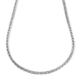 2.3 mm Nautical Sterling Silver Rope Chain