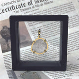 Medieval France Royal 22K Gold Ecu d'or Cross Coin Louis XII circa 1498 18K Gold Pendant | Artifact #5920