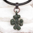 Medieval Byzantine Devotional Bronze Cross Necklace circa 1,000 AD