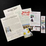 Roman Empire Silver Denarius Coin of Empress Julia Domna 214 AD 14K Gold & Sterling Silver Pendant | Artifact #8117