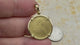 video 1791 Spanish 22K Gold Portrait 2 Escudo - the Legendary Doubloon - 18K Gold Pendant