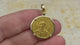Byzantine Jesus Christ King of Kings 23K Gold Nomisma Coin Circa 976 AD 18K Gold Pendant | Artifact #4747