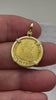 VIDEO 1788 Spanish 22K Gold Portrait 2 Escudo - the Legendary Doubloon - 18K Gold Pendant