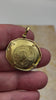 video Byzantine Jesus Christ Histamenon Gold Coin Circa 1071 AD 18K Gold Pendant