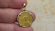 video Jesus Christ King of Kings 24K Gold Solidus Coin 945 AD 18K Gold Pendant 