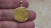 video Circa 1560 Unknown Shipwreck 22K Gold 1 Escudo - the Legendary Pirate Era Doubloon 18K Gold Pendant