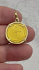 VIDEO Byzantine Empire 24K Gold Victory Angel Solidus Coin Circa 545 AD in 18K Gold Pendant