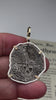Mel Fisher's Atocha 8 Reale Shipwreck Coin 14K Gold & Sterling Silver Pendant 