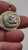VIDEO Ancient Greek Alexander the Great LARGE Silver Tetradrachm Coin 14K Gold Pendant