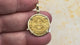 Circa 1560 Unknown Shipwreck 22K Gold 1 Escudo - the Legendary Pirate Era Doubloon 18K Gold Pendant | Artifact #5804