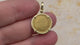 1780 Spanish Gold Portrait One Escudo - the Legendary Pirate Era Doubloon - 18K Gold Pendant | Artifact #5741