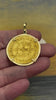 VIDEO 8041-France-French-Francis-I-Royal-Écu-d'or-Au-Soleil-22K-Gold-Coin-Pendant-03