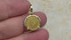 1744 Spanish Gold Portrait Half Escudo - the Legendary Pirate Era Doubloon - 18K Gold Pendant | Artifact #5739