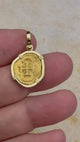 video Pirate Era Circa 1592 22K Gold One Escudo - the Legendary Doubloon - 18K Gold Pendant