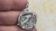 Ancient Greek Athena and the Owl Silver Tetradrachm circa 450 BC Sterling Silver Pendant | Artifact #5808