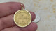 video Medieval France Royal 22K Gold Ecu d'or Cross Coin Louis XII circa 1498 18K Gold Pendant 
