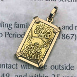 The Coins of the Last Samurai & Shogunate Gold Nibu-Kin Necklace in 14K Gold