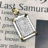 The Coins of the Last Samurai Isshu-Gin Necklace in 14K Gold & Sterling Silver