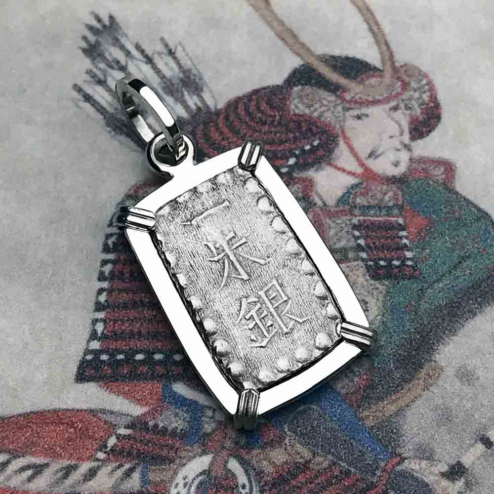 The Coins of the Last Samurai Isshu-Gin Sterling Silver Necklace