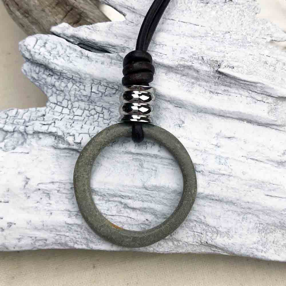 Mens Brown Leather Necklace Australia | Leather Necklaces for Guys